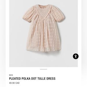 Kids Polka Dot Dress. Zara.